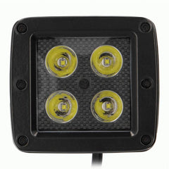 METRA - Blackout 3" - 4 Led Cube Light Spot (2Pk) (DL-CL6S)