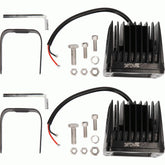 METRA - Blackout 3" - 4 Led Cube Light Spot (2Pk) (DL-CL6S)