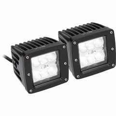 METRA - Traditional 3" - 6 Led Cube Light Flood (2Pk) (DL-CL7F)