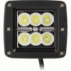 METRA - Traditional 3" - 6 Led Cube Light Flood (2Pk) (DL-CL7F)