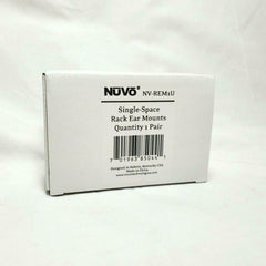 NuVo NV-REM1U Sigle Space Rack Ear Mounts (Pair) **BRAND NEW IN BOX**