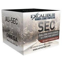 Omega Car Electronics AUSEC Siren + Sensor Combo Pack