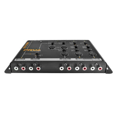 PRV EX3.5 STEREO 3 Way Electronic Crossover 2/4 In 6 RCA Output 9V RMS Car Audio