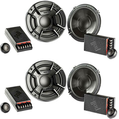 2 Pair Of Polk Audio DB 6502 DB+ Series 6-1/2" component speaker system