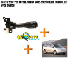 Rostra 250-1732 TOYOTA SIENNA 2005-2009 CRUISE CONTROL KIT W/OE SWITCH