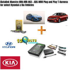 iDatalink Maestro HRN-HRR-HK3 + ADS-MRR T-Harness for Hyundai & Kia CARS