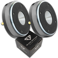 2 x DIA-D2 Black Diamond 2" 8-ohm Bolt On Compression Driver with 2" Titanium