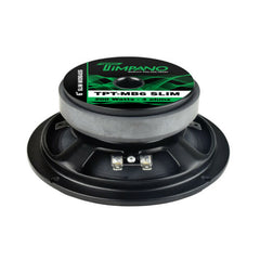 4x Timpano Shallow Mount 6.5" PRO Audio Speakers TPT-MB6 SLIM 4 Ohms 800 Watts