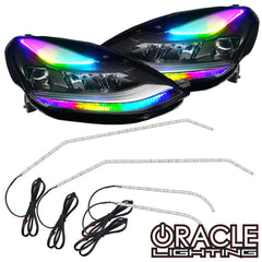 Oracle Lighting 1473-332 - 2021+ Tesla Model 3 Dynamic ColorSHIFT Headlight DRL Upgrade -