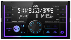 JVC KW-X855BTS 2-DIN Digital Media Receiver Featuring Bluetooth Front & Rear Dual USB / SiriusXM / Amazon Alexa / 13-Band EQ