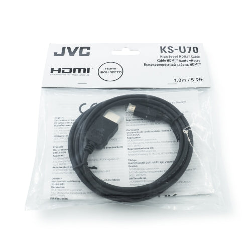 JVC KS-U70 HDMI Cable (Type-A to Type-D)