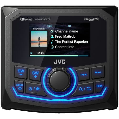 JVC KD-MR305BTS 2.7" Digital Media Receiver