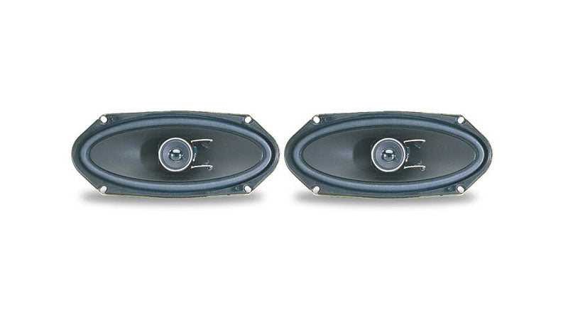 Pioneer TS-A4103 4" x 10" - 2-way, 120 W Max Power, IMPP cone Woofer, 1-5/8" Tweeter - Rear Deck Mount Coaxial Speakers (pair)