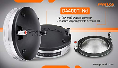 PRV Audio D4400Ti-Nd 2" Exit High Frequency Compression Driver