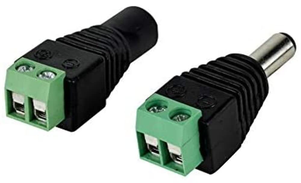 Heise - 2 Wire Connector Male- Female - 2 Pk of 1M 1F Each (HE-MFQC)