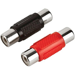 T-Spec Female to Female Adapt Nickel,RCA Connectors (V6RCA-BFN), Silver