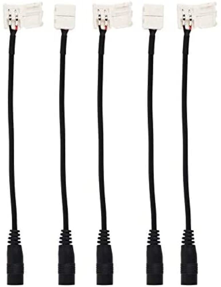 Heise - Dc Female Quick Connect for 5050 LEDs - 5 Pack (HE-5050QC)