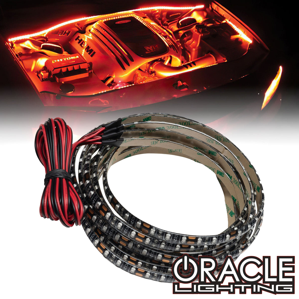 Oracle Lighting 4217-334 - Engine Bay LED Flexible Strip Lighting Kit - ColorSHIFT - No Controller 48
