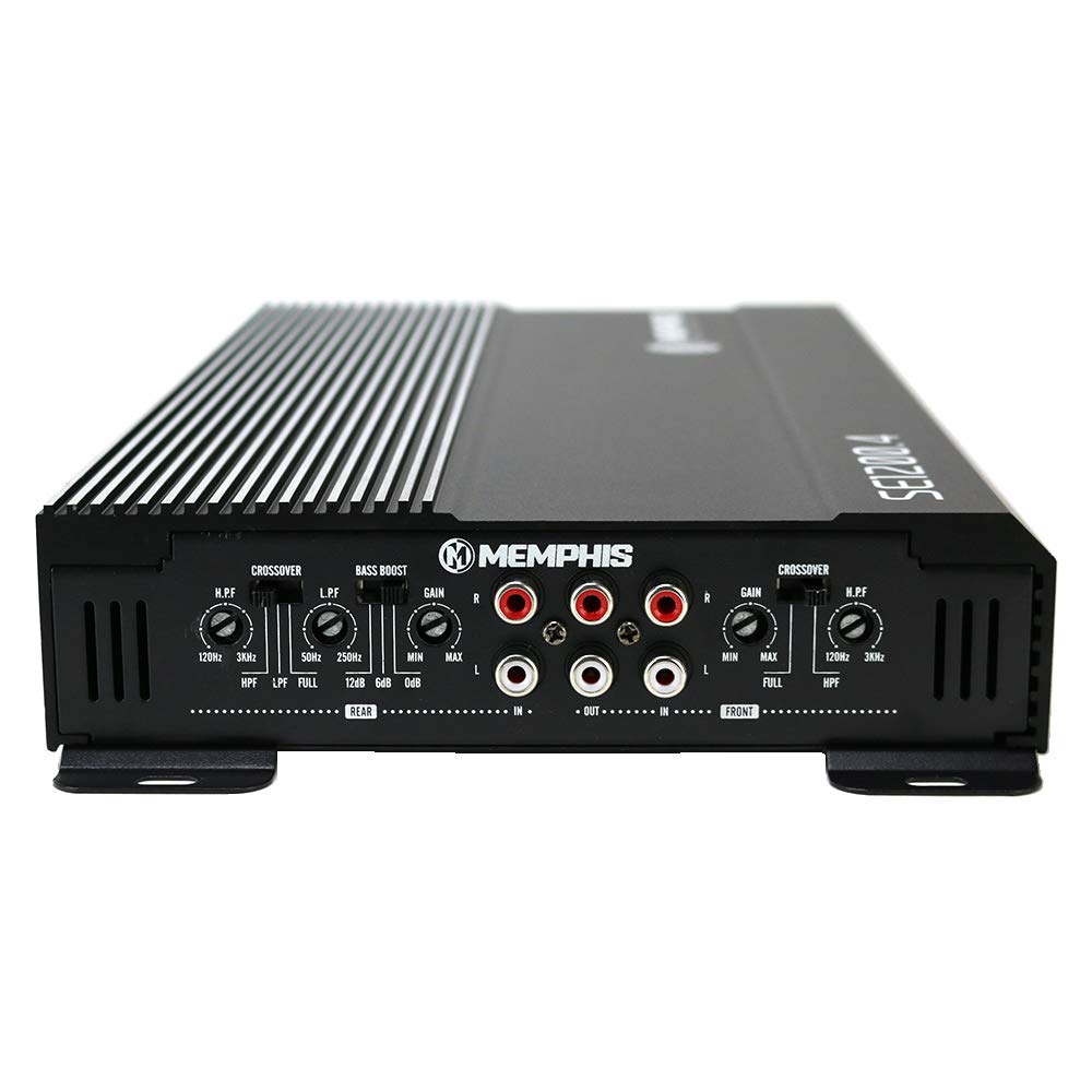 Memphis SE1200.4 4-Channel 4 x 75 Watts @ 2ohm Amplifier