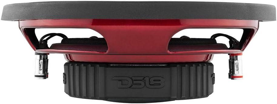 DS18 SRW10.4D 10" Car Subwoofer 700 Watts 4-Ohm DVC Shallow Mount