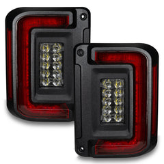 Oracle Lighting 5891-504-T - Flush Mount LED Tail Lights for 2007-2017 Jeep Wrangler JK - Tinted