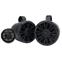 MB Quart UNI8.1R 160 Watt Universal UTV Tuned System Two 8" Tower Speakers 160 Watt Stage 2 Audio System