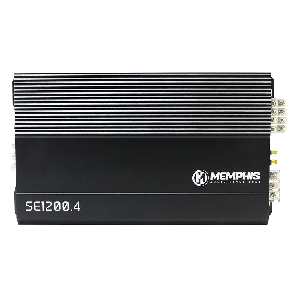 Memphis SE1200.4 4-Channel 4 x 75 Watts @ 2ohm Amplifier