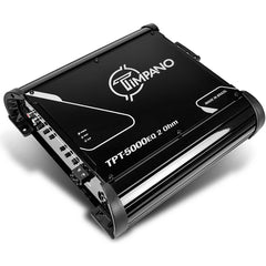 Timpano Audio TPT-5000EQ 2 Ohm 5000 Watts Car Audio Amplifier Fullrange  1 Channel Compact 12 volts Monoblock Fullrange Class D Car Amp