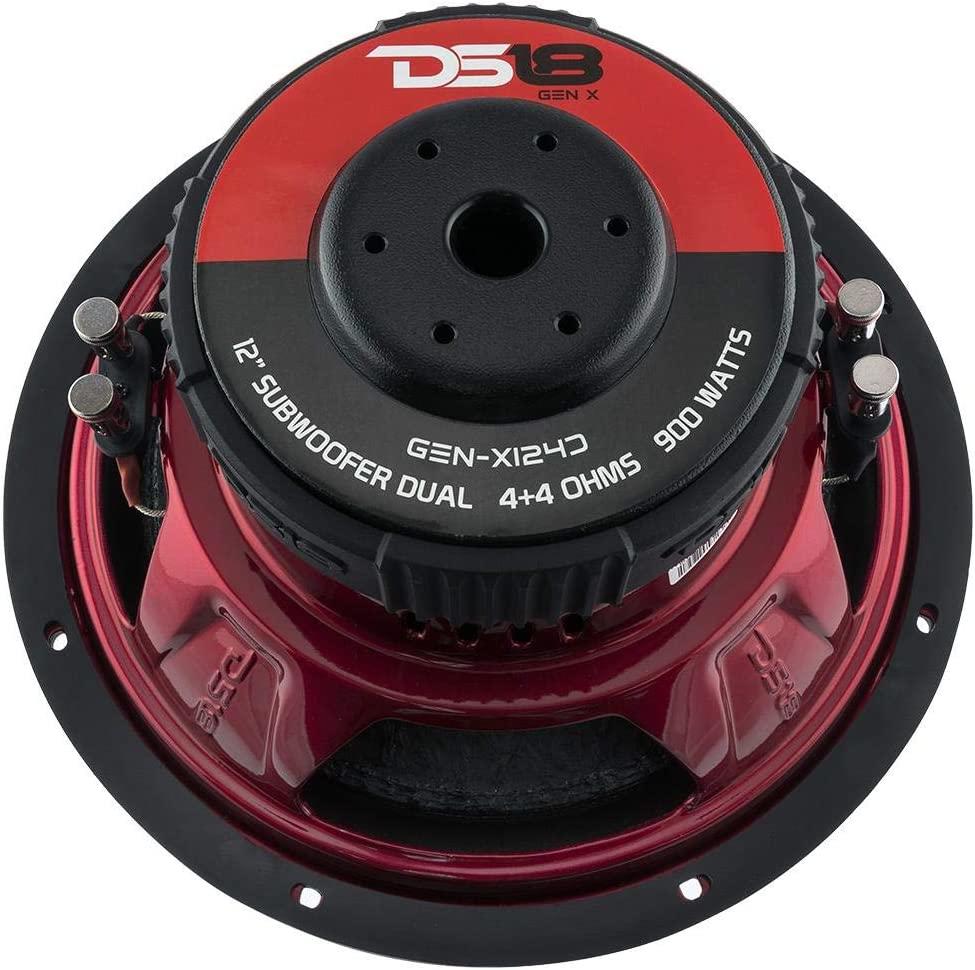 DS18 GEN-X124D 12" Car Subwoofer 900 Watts 4-Ohm DVC