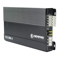 Memphis SE1200.4 4-Channel 4 x 75 Watts @ 2ohm Amplifier