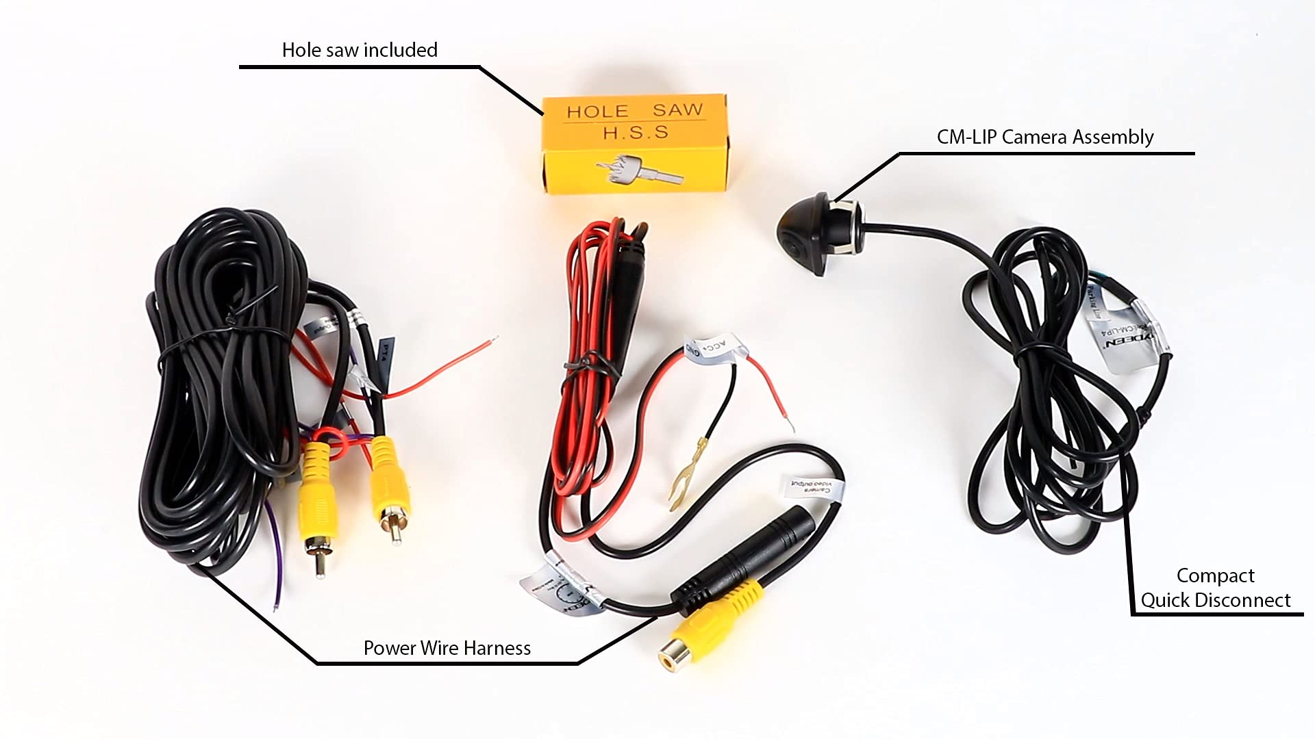 Rydeen CM-LIP4 Backup/Forward Facing Surface Mount LIP Camera Water-proof 480res