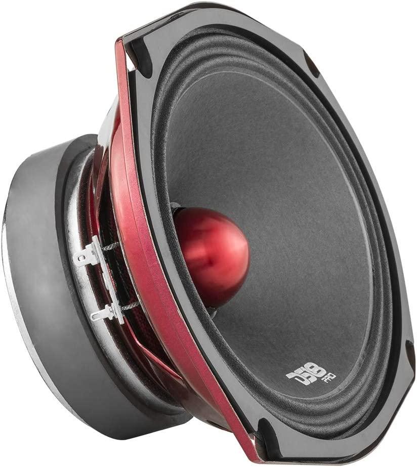 DS18 PRO-X698BM 6x9” Mid-Range Loudspeaker with Bullet 550 Watts RMS 8-Ohm with Grill