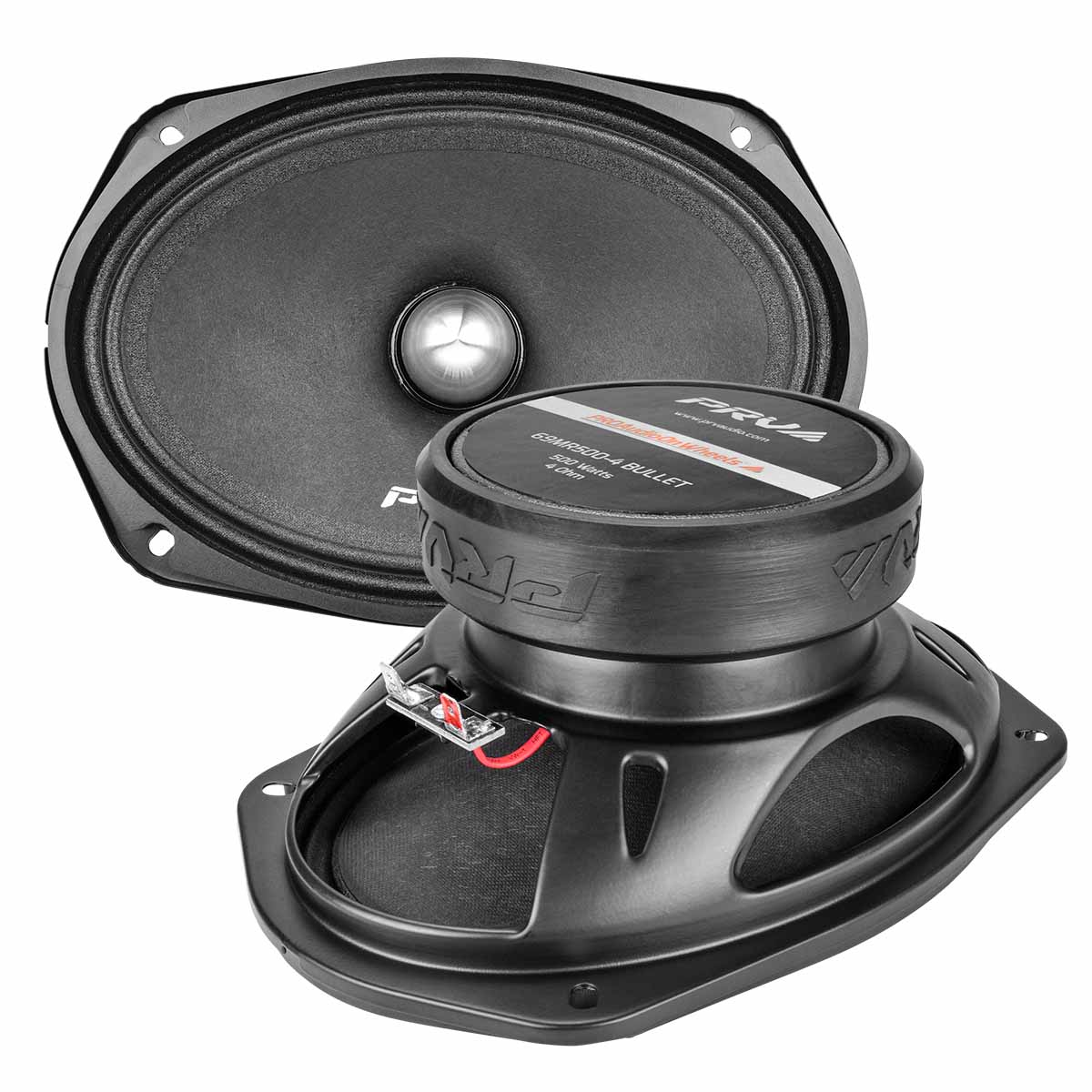 PRV Audio 69MR500-4 BULLET 6X9" Mid Range Bullet Loudspeaker