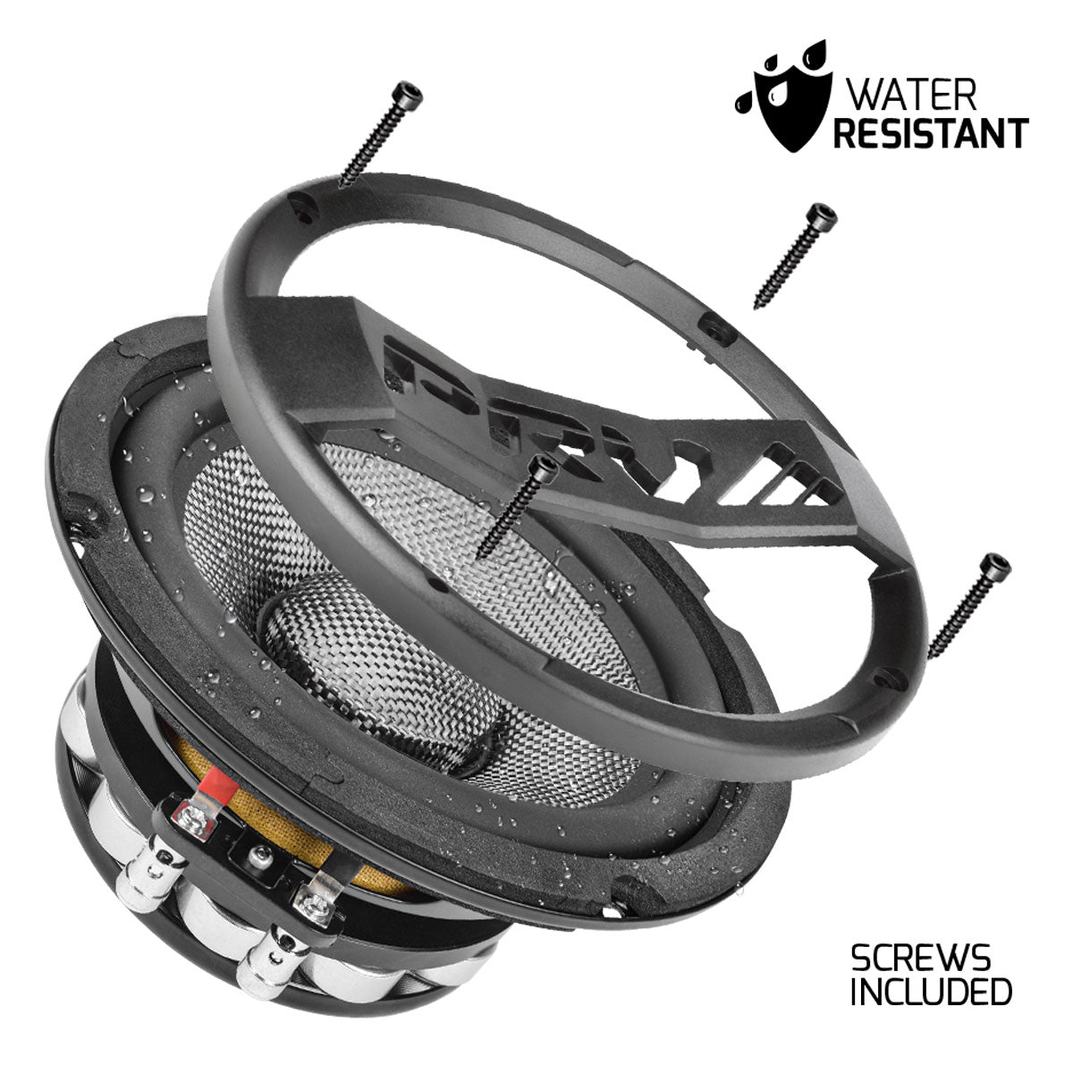 PRV Audio 6MR500CF-NDY-4 6.5" Neodymium Midrange Loudspeaker