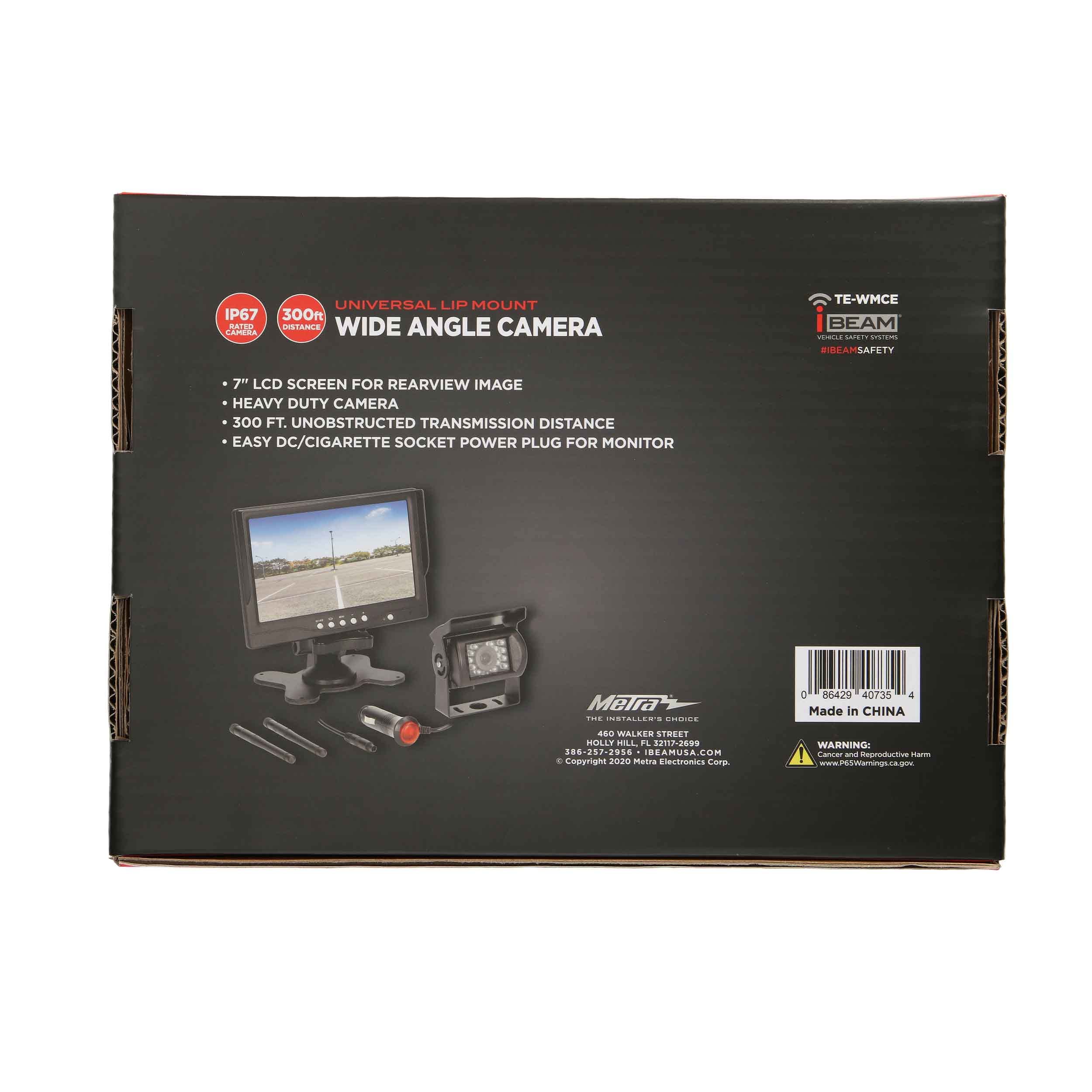 IBEAM - Universal Wireless 7� Monitor and Commercial Camera (TE-WMCE)