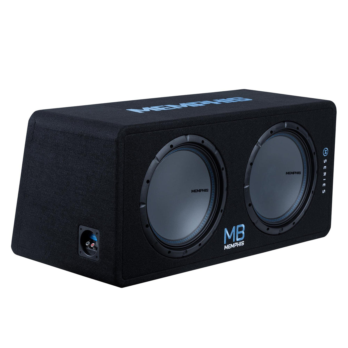 Memphis MBE12D1 Loaded Enclosure 2-12" 2ohm 1000RMS/2000MAX