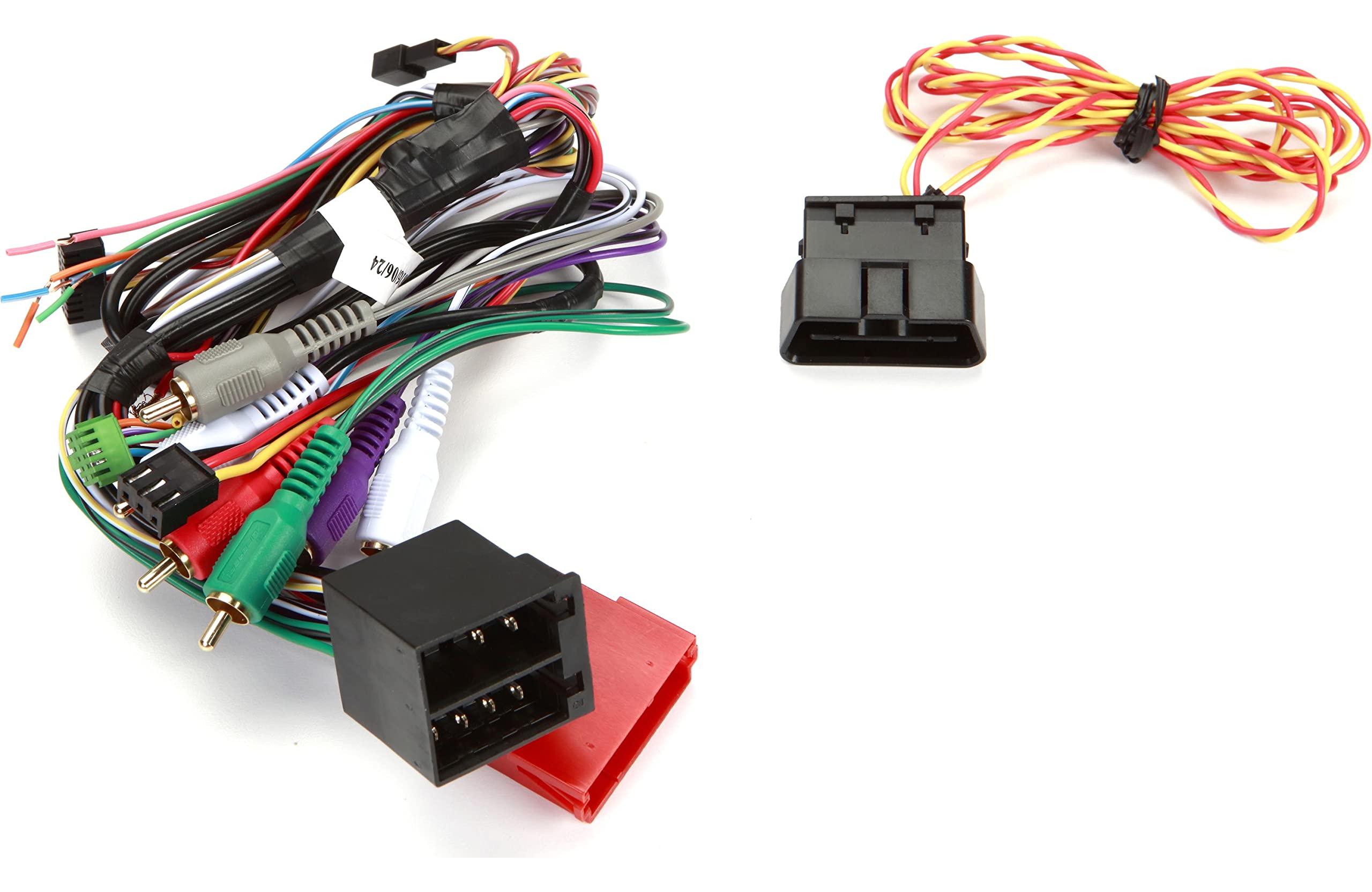 iDatalink HRN-RR-FI1 + ADS-MRR  Wire harness to connect new iDatalink-compatible car stereo and retain steering wheel controls for select 2012-2015 Fiat 500