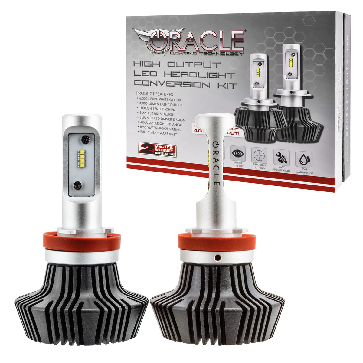 Oracle Lighting S5235-001 - H11 - S3 LED Light Bulb Conversion Kit (Low Beam) -