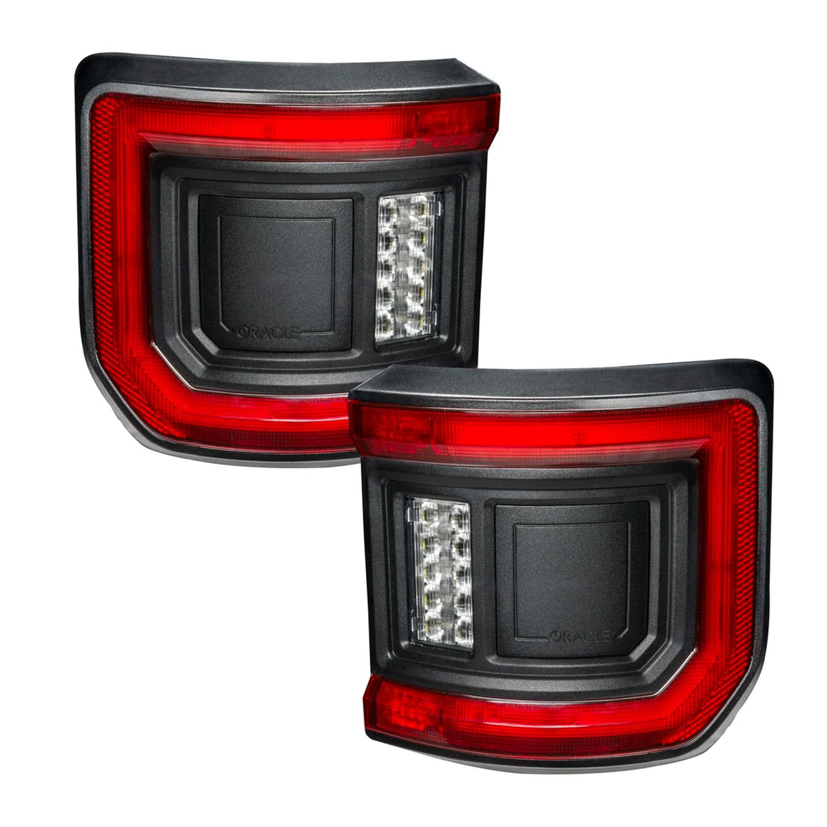 Oracle Lighting 5882-504 - Flush Mount LED Tail Lights for Jeep Gladiator JT - Standard Red