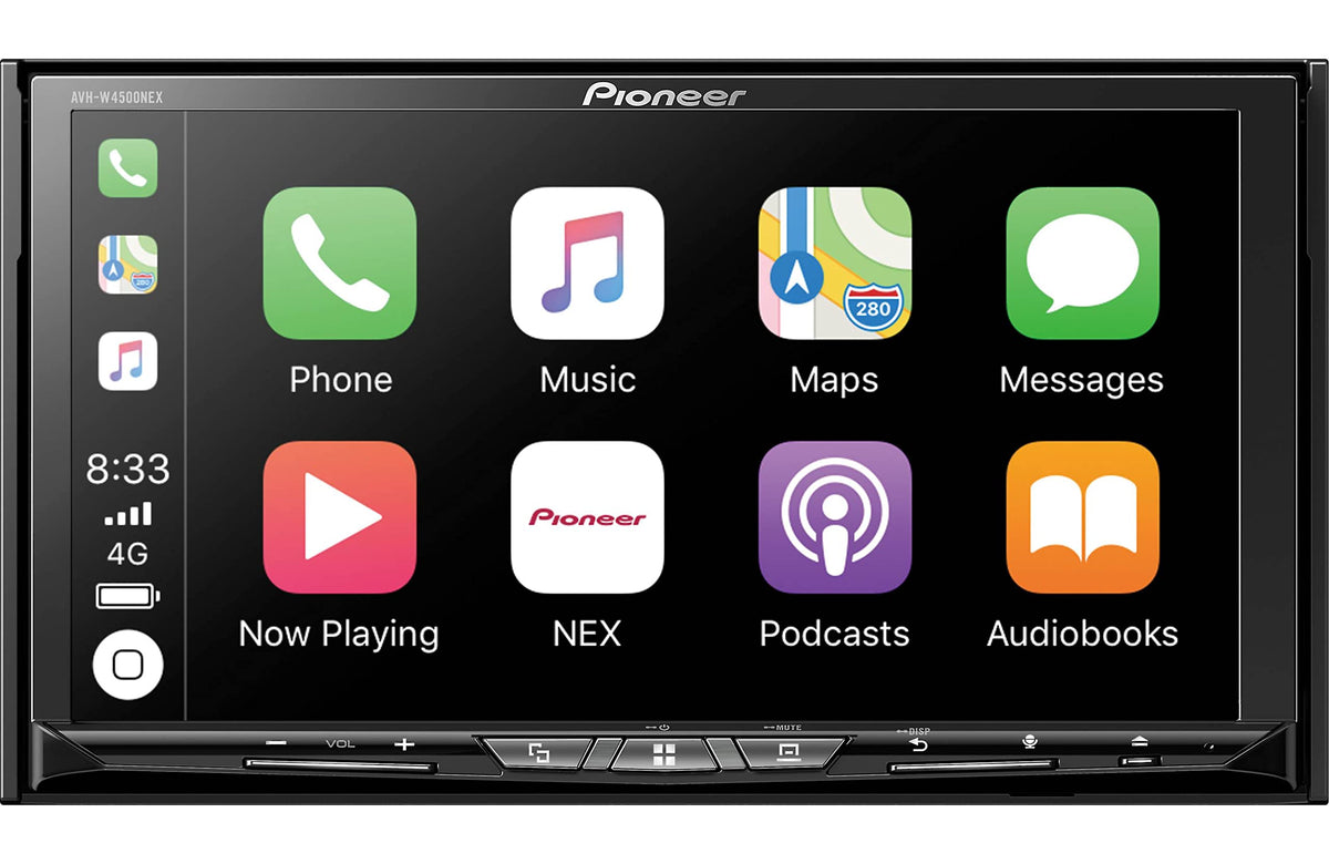 Pioneer AVH-W4500NEX 7" AV Receiver, Wireless Carplay with Built In Bluetooth