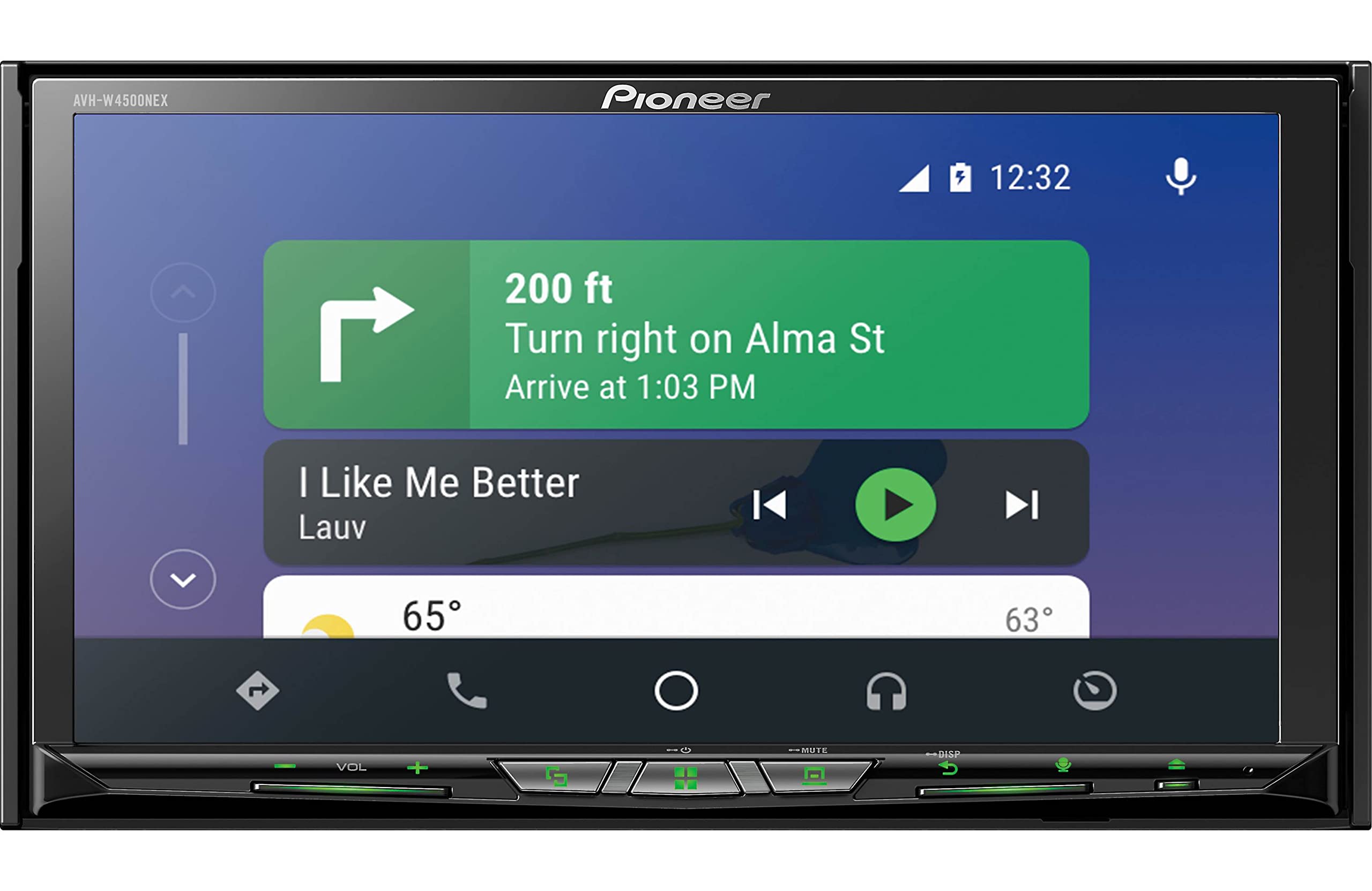 Pioneer AVH-W4500NEX 7" AV Receiver, Wireless Carplay with Built In Bluetooth