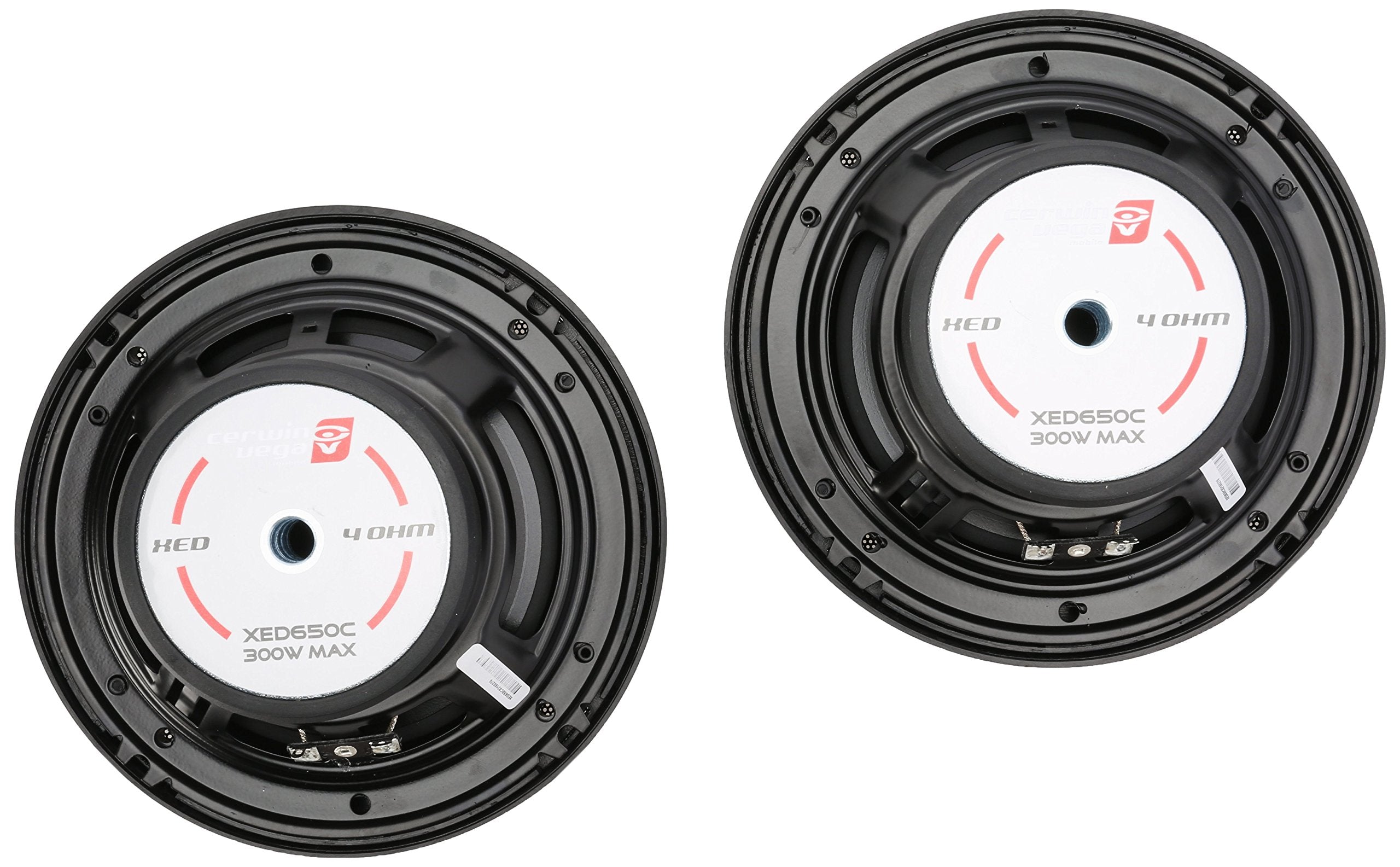 CERWIN Vega XED650C 6.5-Inch 300 Watts Max 2-Way Component Speaker Set, Black �