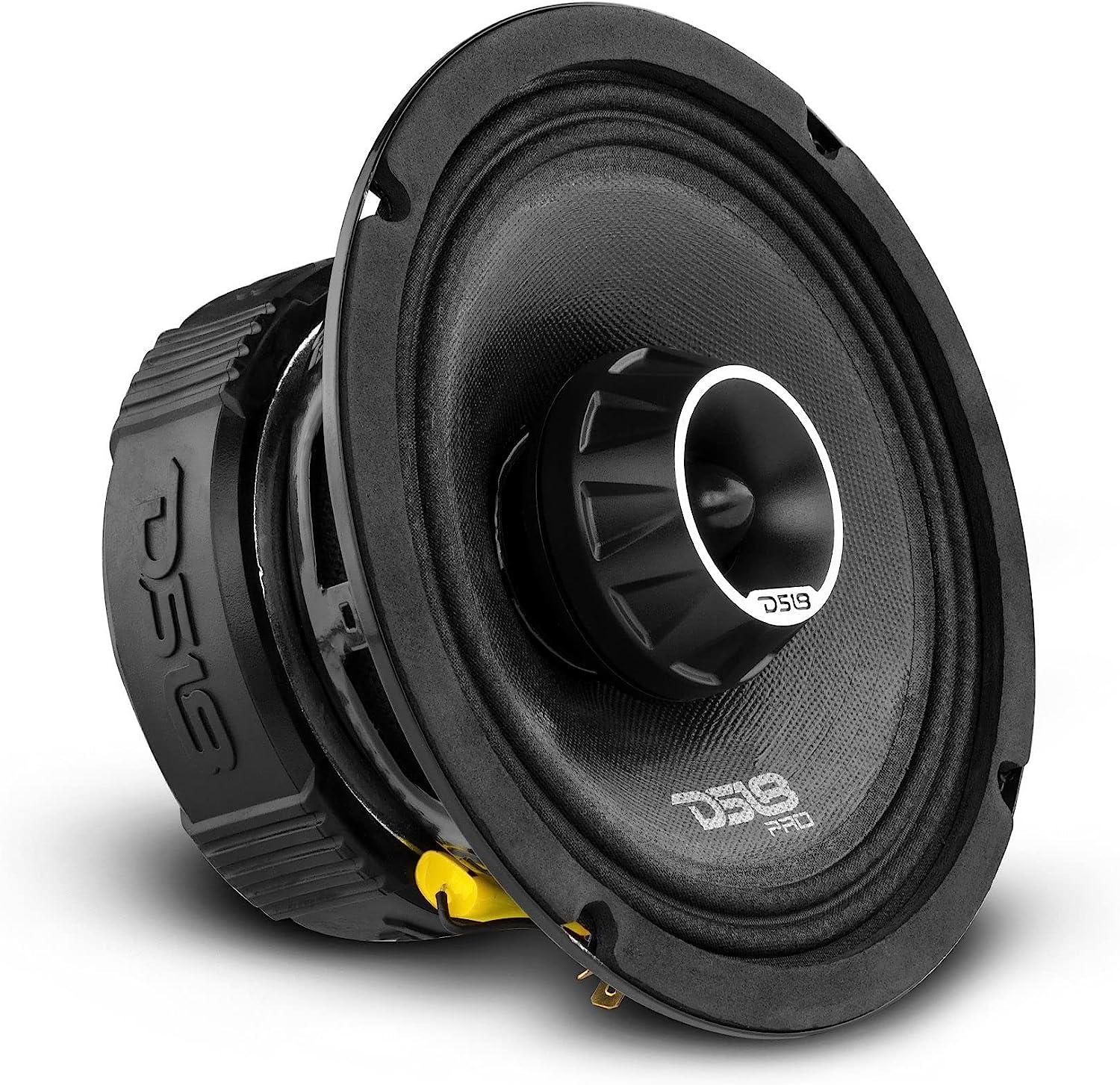 4 X DS18 PRO-ZT6 6.5" Mid-Range Loudspeaker Built-in Bullet Tweeter 450 Watts