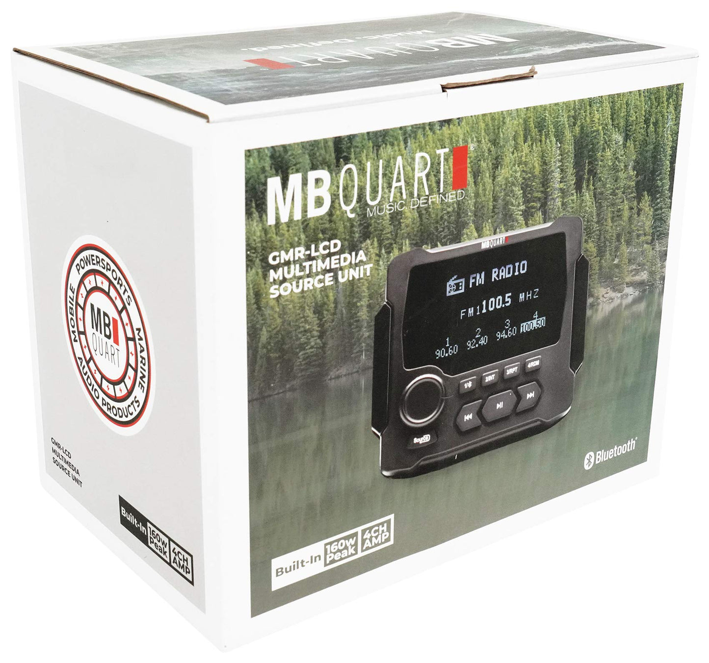 MB Quart GMR-LCD Nautic 160 Watt Powe red Source Unit
