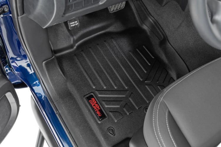 Rough Country M-81712 Floor Mats Nissan Titan (17-24)/Titan XD (16-24)