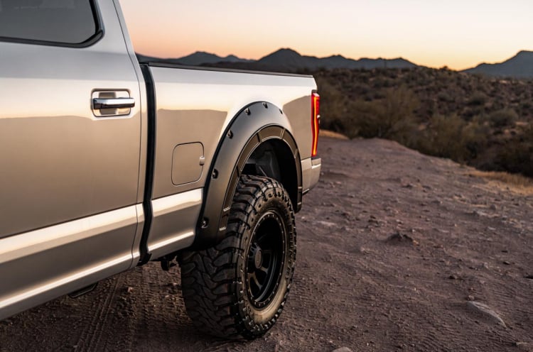 Rough Country A-F21112-YZ Fender Flares Defender | Ford Super Duty 2WD/4WD (2017-2022)