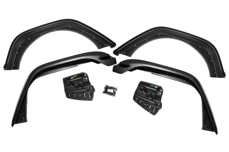 Rough Country A-J01822 WF1 Fender Flares Jeep Wrangler JL (18-24)/Wrangler Unlimited (18-24)