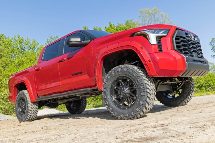 Rough Country A-T02224-1J9 Fender Flares Defender | Toyota Tundra 2WD/4WD (2022-2024)