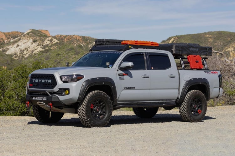 Rough Country A-T11621-O4O Fender Flares Defender | Toyota Tacoma 2WD/4WD (2016-2023)