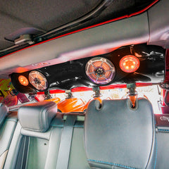 DS18 BRO-SBAR/BK Ford Bronco 6th Gen  4-Door Overhead Bar System fits 4 x 8" speakers + 2 x 6.5" Speakers and 2 x 3.78" Tweeters